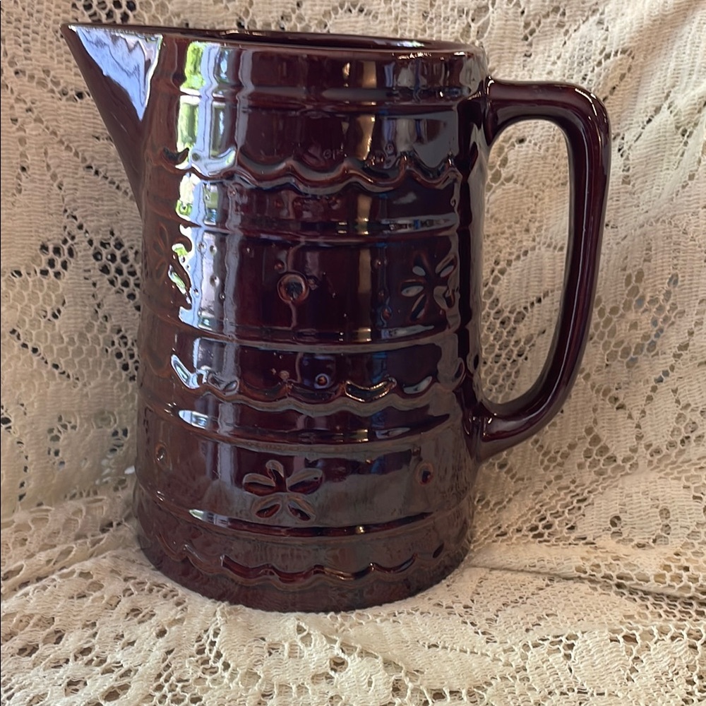 Vintage Marcest Ceramic Pitcher
